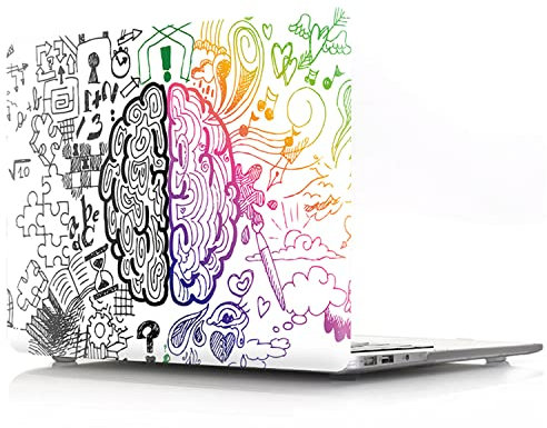 Hard Brain Hülle Fall Skin with Keyboard Protector für MacBook Air M1 / Newest Air 13 (2018-2020, Models: A2337 / A2179 / A1932) - Q