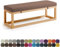 Lsjoaw Bankauflage Bankkissen Sitzauflage Sitzkissen Bank 140X50X3CM Stuhlkissen Bankpolster Schaukel mit abnehmbarem Bezug für Fensterbank Outdoor Gartenmöbel Terrasse Drinnen Sitz,Red Brown