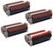 40 pièces Connecteur Electrique Rapide Rails de Guidage, Dominos Bornier Électriques, Rail Borne de Raccordement pour Fils Solides, et Flexibles, pour 0.08-4 mm² Compact Bornier Electrique (4)