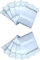 PIESSEONLINE 12 sacchetti per aspirapolvere compatibili con Vorwerk Folletto VK 135 136 135SC VK135 VK136 FP135 FP136 FP135