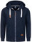 Rock Creek Herren Kapuzenpullover mit Reißverschluss Pullover Hoodie Kapuzenjacke Sweatshirt Kapuzensweatjacke Kapuzenpulli H-341 Navy 3XL