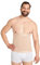 FINN Kompressions-Gürtel Herren - Figurformende Shapewear Bauchbinde aus Baumwolle - Starker Body-Shaper für Männer mit Bauchweg-Effekt Hautfarbe Nude XXL
