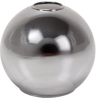 ValueLights | Small Smoked Glass Globe Light Shade Ceiling Light Shade | Lamp Shades, Home Décor & Improvement Essential | 150mm Shade Width