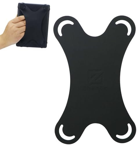 ZhaoCo Universal Anti-Rutsch Silikon Handschlaufe Griff Halter Fingerhalterung für 6 / 6,8'' / 7'' Kindle eReader/Kobo/Sony Ebook - Schwarz 2