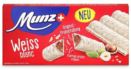 Munz Prügeli Schokoladen-Tafel Weiss 1 x 100g