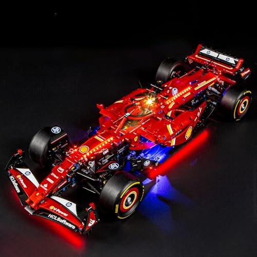 LIGHTAILING Licht für Lego-42207 Ferrari SF-24-F1 Auto, LED-Beleuchtungsset, kompatibel mit Lego Bausteinen, Modellset Nicht im Lieferumfang enthalten