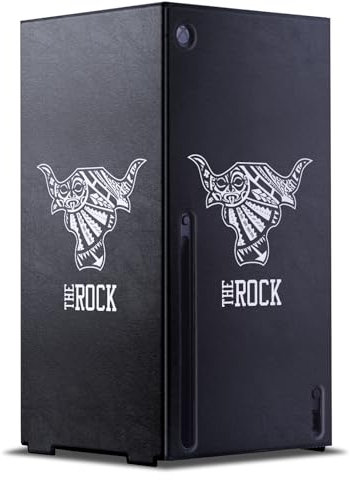 Head Case Designs Officially Licensed WWE Bull Tattoo The Rock Game Console Wrap Case Cover Compatible With Xbox Series X Console