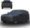 Hagelschutzplane Auto für 𝖡𝖬𝖶 X1(2009-2024) Auto Abdeckplane Outdoor Hagelschutz Schneefest Regenfest Staubdicht UV Beständig Und Reißfest,Schwarz-Full Car Cover