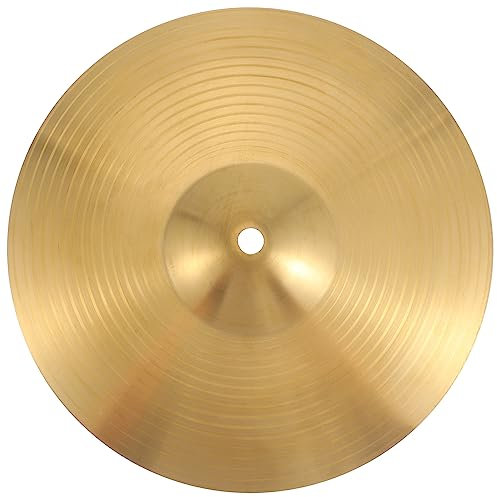 Garneck Platillo De Batería De Latón De Crash Ride Hi-hat Para Principiantes y Músicos Instrumento De Percusión Versátil y Duradero