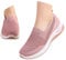 Basket Femme Running Ete Chaussure Orthopédique Baskets Femmes Légères Sneakers Maille Confortables pour Marche, Travail & Été Sandales Chaussures Rose
