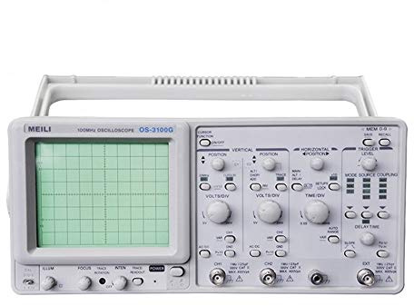 OS-3100G 2-Kanal-100-MHz-Oszilloskop 23 Messfunktionen Analoges Oszilloskop(220V)