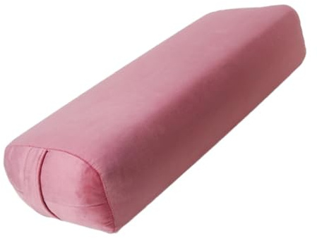MUXZSIZ Waschbares Yoga Bolster Kissen mit komfortablem Schwammkern, rechteckiges Kissen für Meditationsübungen, Schwamm Meditationskissen, Zubehör für