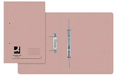 Q-Connect Transfer File 35mm Capacity Foolscap Buff (Pack of 25)