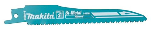 Makita B-05038 Lame de scie droite 152x0,9 mm • 7-18TPI • BiM • Métal • 5 pièces
