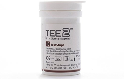 TEE2 Blood Glucose Test Strips 50s