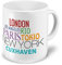 digital print XXL Jumbo-Städtetasse Cuxhaven - XXL Jumbotasse mit Design Famous Cities of The World - Städte-Tasse, Städte-Krug, Becher, Mug