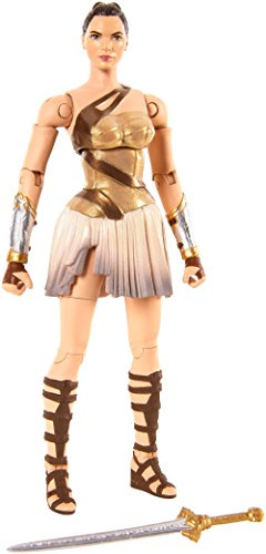 Mattel FDF47 - DC Multiverse Wonder Woman Movie Collector-Figur Diana, Aktionsspielzeug, 15 cm