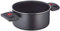 BALLARINI Click + Cook Kochtopf, Antihaftbeschichtet, 16 cm, Mit klappbaren Kunststoff-Griffen, Schwarz
