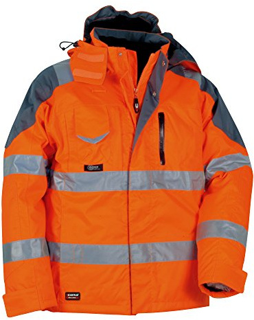 Cofra V017-0-01.Z56 Polsterjacke Rescue, Größe 56, orange