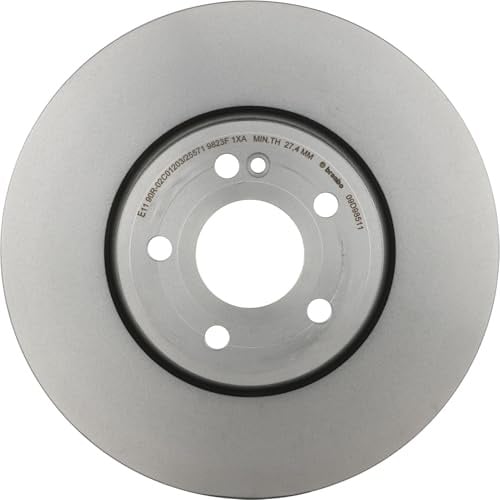 Brembo 09.9768.11 Hintere Bremsscheibe mit UV Lackierung, Anzahl 2