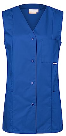 Karlowsky Kasack Sara - 65% Polyester/35% Baumwolle - blau - Größe 48