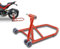 ConStands – Einarm Montageständer für Ducati Monster 1200/ S 14-20 Rot Hinterrad Single Classic Motorrad inkl. Adapter