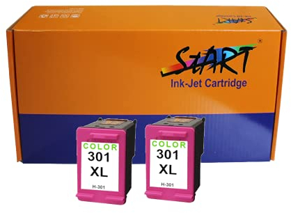 Start - 2 kompatible Tintenpatronen als Ersatz für HP 301XL