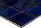 Mosaikfliese Quadrat uni kobaltblau glänzend Keramikfliese, Mosaikstein Format: 58x58 mm, Bogengröße: 304x304 mm, 1 Bogen/Matte