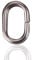 Keenso 100pcs Angeln Split Rings Split Edelstahl Oval Split Rings Swivel Snap Karpfen Angelgerät Stecker(5 * 8mm)