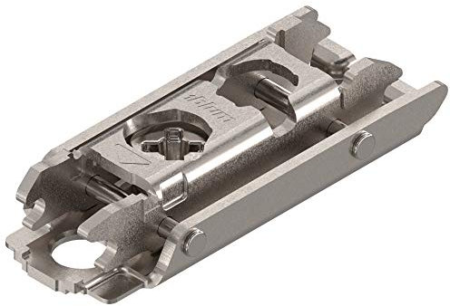 Blum Clip Top Cam Adjustable 0mm in-Line Mounting Plate (One Plate)