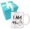 MAGEDON 50th Birthday Gifts for Men Women, Funny Ceramic Coffee Mug 11 oz - 50 Years Old Presents for Dad, Mum, Wife, Husband, Mother's Day, Father's Day