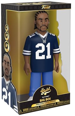 Funko Vinyl Gold 12: Outkast-Big Boi - (Fur Coat) - Sammelbare Vinyl-Actionfigur - Geschenkidee Zum Geburtstag - Offizielle Handelswaren - Ideales Spielzeug Für Music Fans - Für Ihre Sammlung