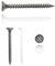 M4 Wood Screws Zinc Plated Long 1.5 inch (0.16 x1.57) 4.0 x 40mm Box of 100pcss