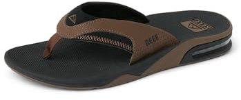 Reef Zehentrenner Sandale Fanning Black and Tan EU 36 (Man)