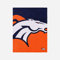 FOCO Denver Broncos NFL Supreme Slumber Plush Throw Decke - Stück