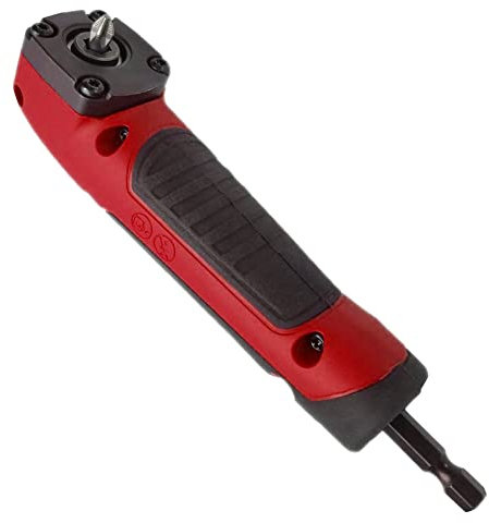 SeonFook Right Angle Drill Attachment 90 Degree Corner Device Drill Adapter Impact Driver Socket Screwdriver Extension Drill Bit Holder for Drilling or Driving in Tight Spaces