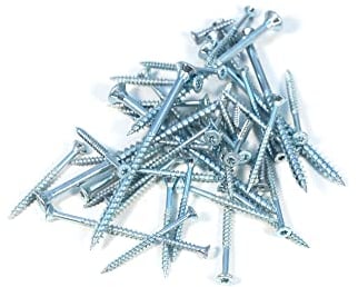 500 Stück 3x20 Schrauben Teilgewinde Torx-Antrieb Spanplattenschrauben Flachsenkkopf Doppelgewinde und Fräsrippen Holzschrauben Universalschrauben