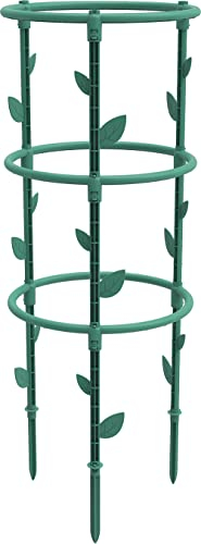 EDA - Tuteur pour Plantes - À Monter - Ø 25 x 66,3 cm - Vert Canada