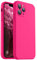 Vooii Compatible with iPhone 11 Pro Max Case, Upgraded Liquid Silicone with [Flat Edges] [Camera Protection] [Soft Anti-Scratch Microfiber Lining] Phone Case for iPhone 11 Pro Max - Hot Pink