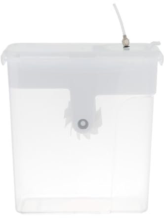 Ronyme 3D-Drucker-Filament-Box, Lebensmittelkanister, 4 l, multifunktionaler Aufbewahrungsbehälter für Filament, trockene Lebensmittel, für 1 kg, mit Halter