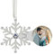 Personalisierte Schneeflocke Foto Projektion Ornament für Weihnachtsbaum Verzierung mit Bild Hängende Schneeflocke Projektion Anhänger 2023 Neu Home Decor für Familie Xmas Weihnachten Party