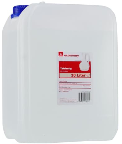 Economy Tafelessig hell (5% Säure) 10L