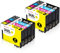 Clywenss 34 XL Druckerpatronen Kompatibel für Epson 34XL Multipack Patronen für Workforce Pro WF-3720 WF-3725 WF-3720DWF WF-3725DWF WF3720 WF3725 Tintenpatronen, 8-Pack (Schwarz, Cyan, Magenta, Gelb)