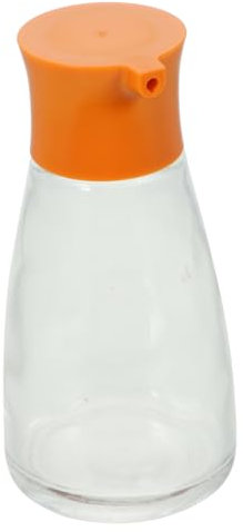 PRETYZOOM Glasölspender Für Küche Auslaufsichere Gewürzflasche Vorratsflasche Olivenölflasche Aus Glas Küchenbedarf Saucenbehälter Für Zuhause Und Restaurant (rot)