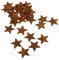 OUNONA 30St Mini Metal Barn Star Home Dekorative Akzente, Rostikal Weihnachtsdeko Sterne Set,Fensterdeko Weihnachten Rost Deko Stern Für Patriotisches Basteln Zuhause Bauernhaus Wand zubehör