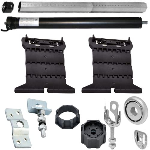 Kit Tapparelle Elettriche con Motore 20Nm / 40 kg | Automazione Tapparella Avvolgibile | Accessori Inclusi | Istruzioni in Italiano | Personalizzabile
