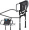 LyriFine Bed Rails for Elderly Adults, Foldable Bed Rail for Elderly with Storage Pocket, Extendable Handle, Height Adjustable Bed Rails for Elderly with Floor Support, Easy to Get in or Out of Bed