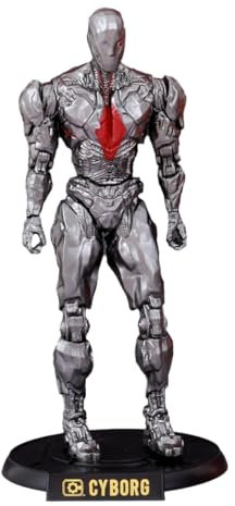 HTGWCG Cyborg Actionfigur, Cartoon Charakter Anime Spielzeug Figuren Actionfigur Ornamente PVC Figuren Modell Desktop Ornament für Sammlung Modell Spielzeug für Kindergeschenke 18cm