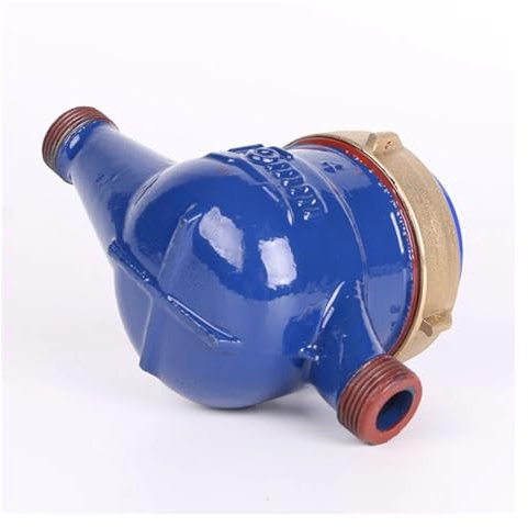 Wasserzähler, Wasserdurchflussmesser, Wasserzähler, Robuster Messing-Durchflussmesser, Wasserhahn, Kaltwasserzähler, Hausgarten-Nasstisch-Messwerkzeuge, Wassermessung ,für den Gartenhausgebrauch(For P