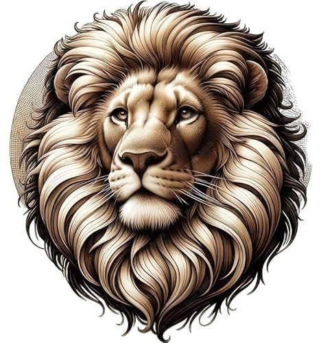 CHSLO Autoaufkleber Leistungsstarke Löwe Cartoon Tier Aufkleber Für Die Heimdekoration Personalisierte Auto Aufkleber